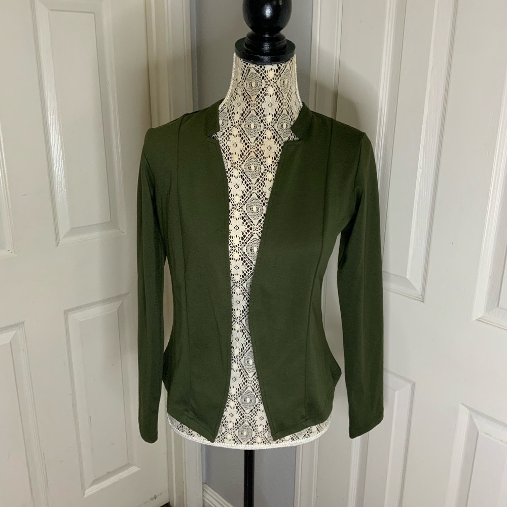 AND GREEN BLAZER SIZE S